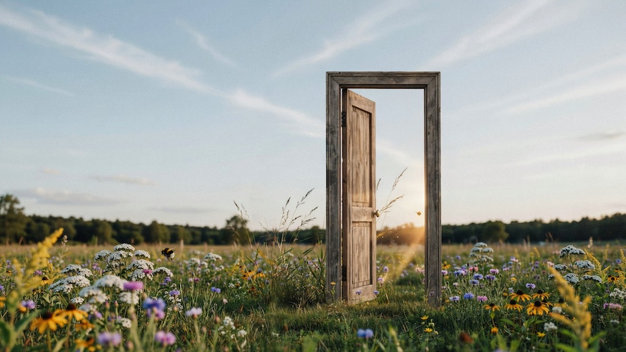 CSS Door Card